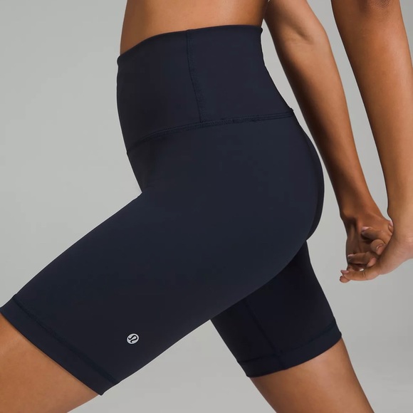 NWT Lululemon Wunder Train High-Rise Short 8" - True Navy - Picture 3 of 8